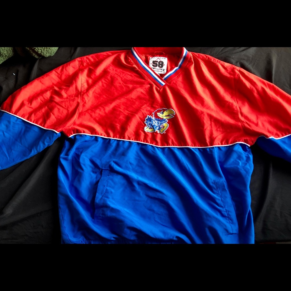 ♥️RETRO KANSAS JAYHAWKS PULL OVER♥️